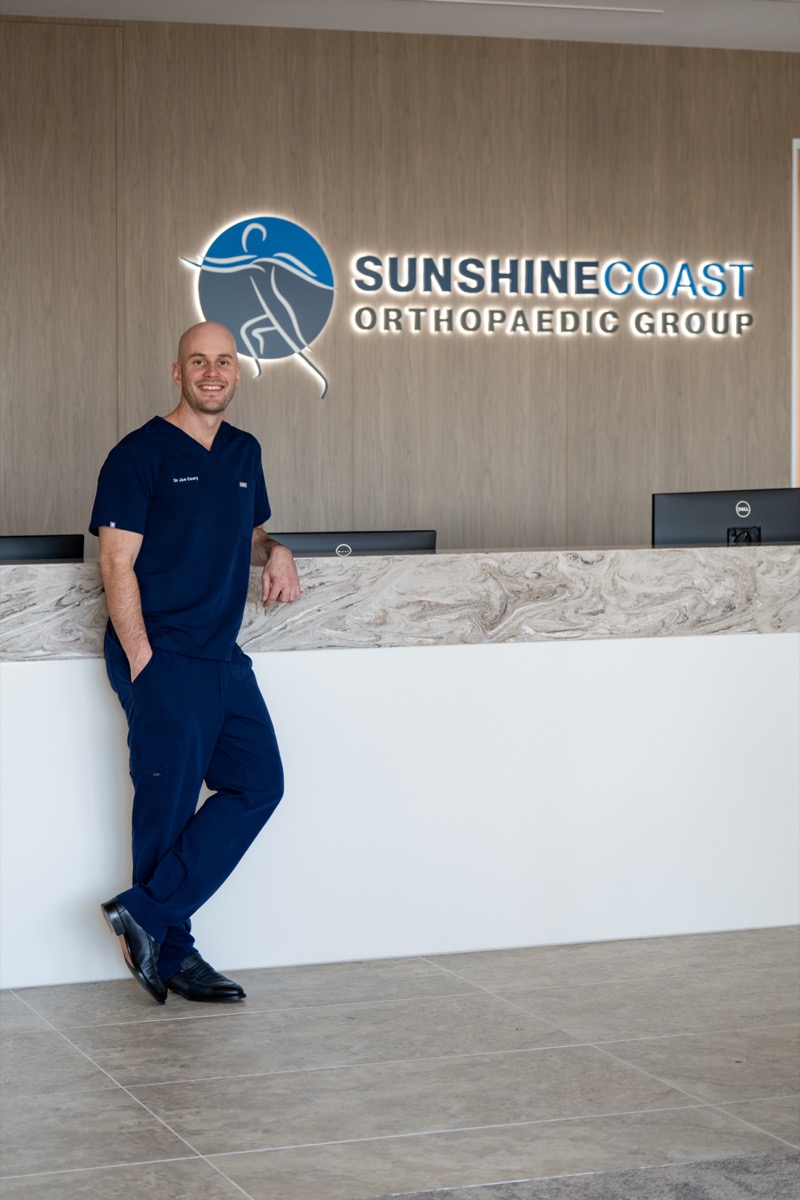 Dr Joe Coory at the Sunshine Coast Orthopaedic Group