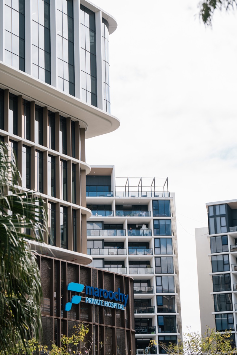 Maroochy Private Hospital — modern purpose-built facility